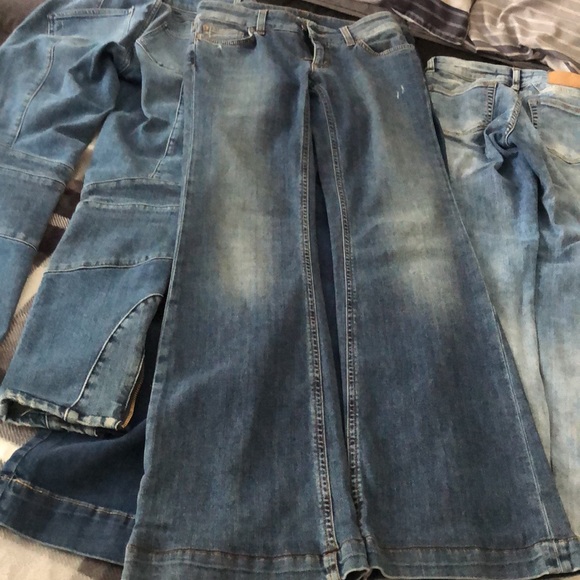 Dolce & Gabbana flared jeans size 38 Italian blue color good condition - Picture 2 of 16